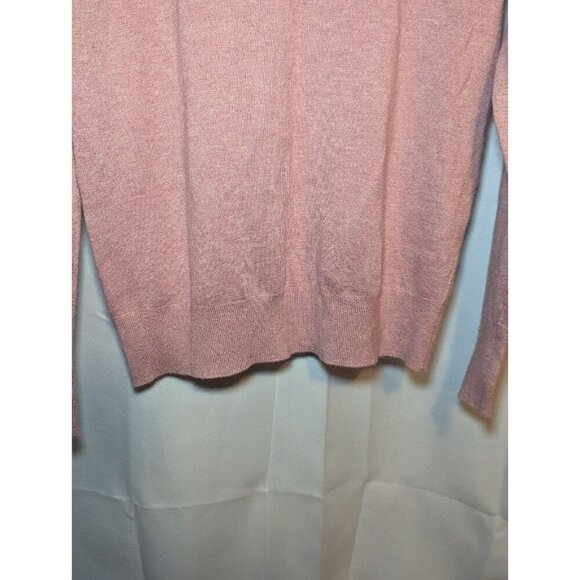 Ann Taylor Loft Light Acid Pink Women's Size Small NWT Long Sleeve Turtleneck - Picture 7 of 14